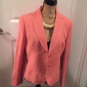 Ann Taylor Coral Blazer